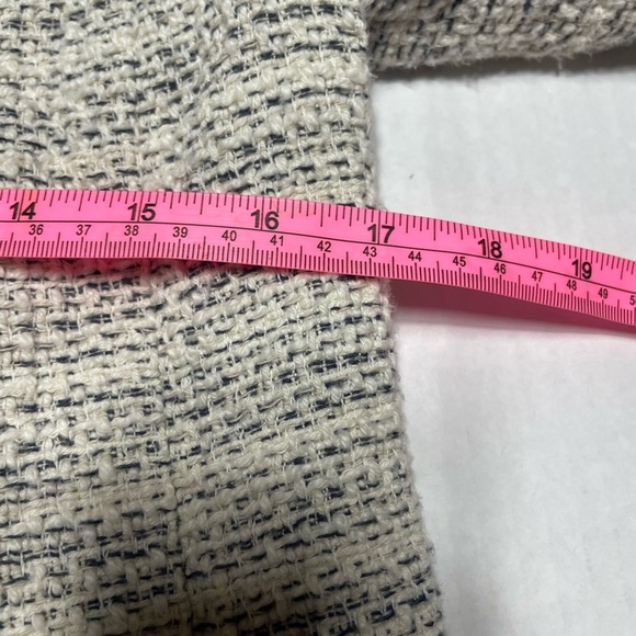 Banana Republic textured open front tweed jacket- classic blazer  small petite - Picture 6 of 13